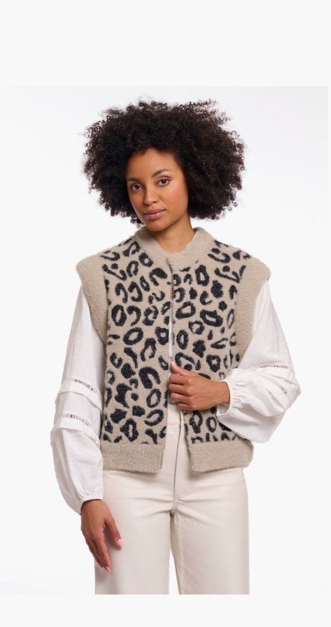 Rino & Pelle Elona Bodywarmer  Maat L, Beige, Maat 42/44 (L), Nieuw, Ophalen of Verzenden