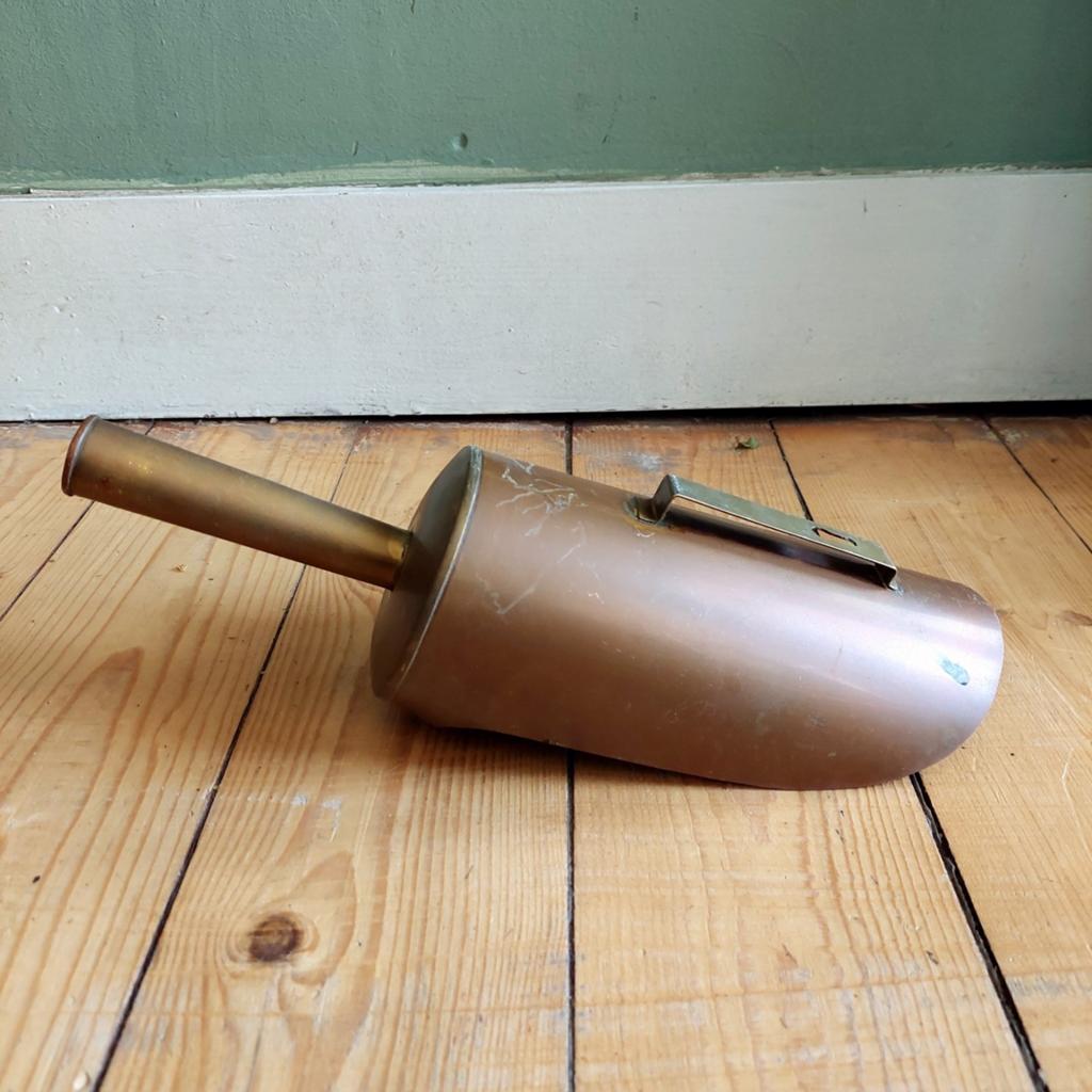 Lucky Vintage Antieke grutters schep - decoratie keuken, Ophalen of Verzenden