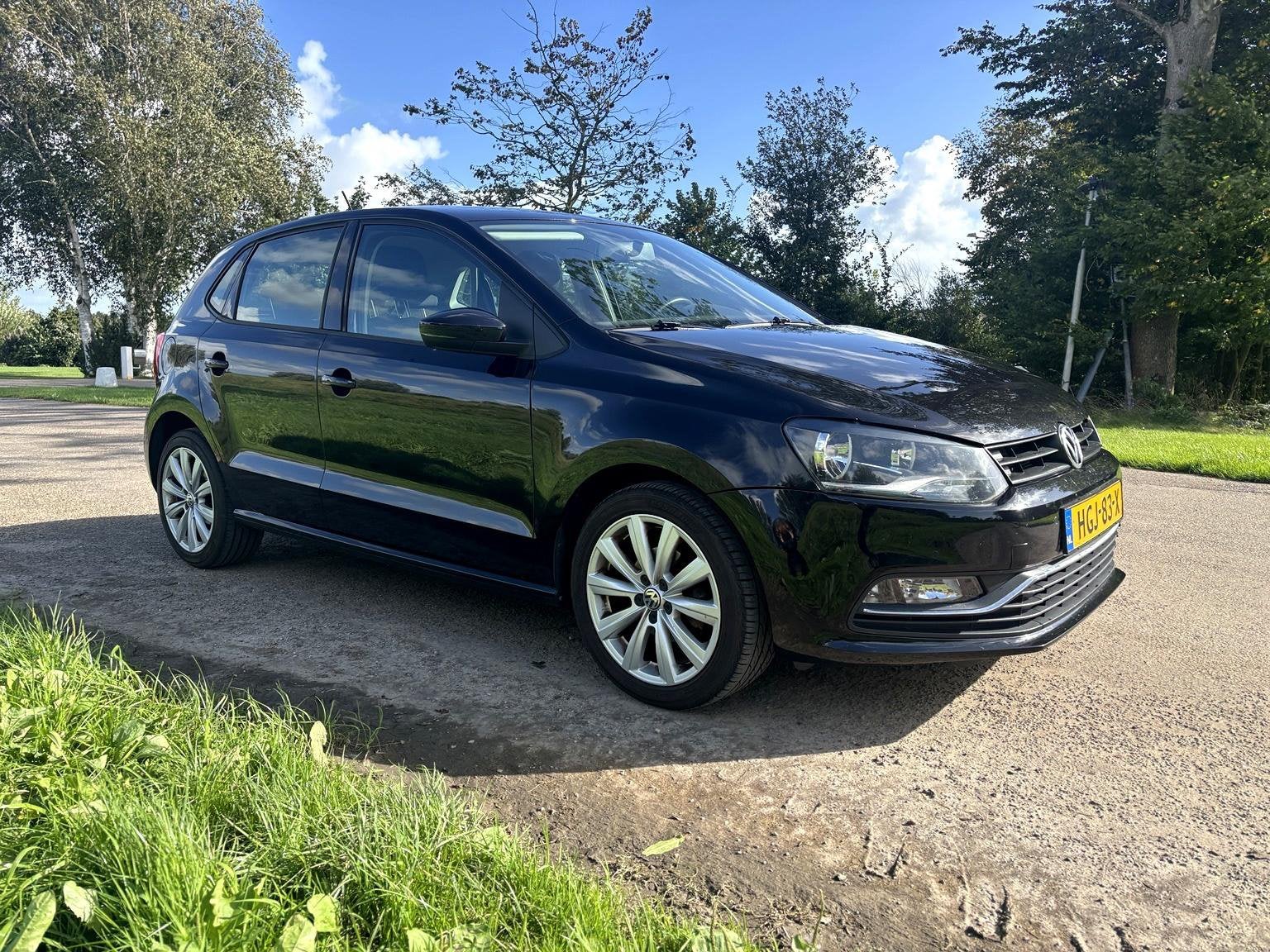 Volkswagen Polo 1.2 TSI | Cruise | Stoelverwarming | PDC V+A, Auto's, Voorwielaandrijving, Euro 5, Stof, Zwart