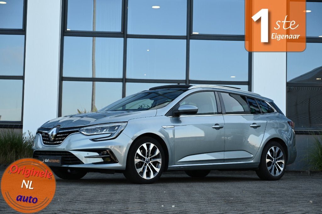 Renault Mégane E-Tech Estate 1.6 PHEV Sunroof Leer € 179pm, 4 cilinders, Leder, Hybride Elektrisch/Benzine, 158 pk