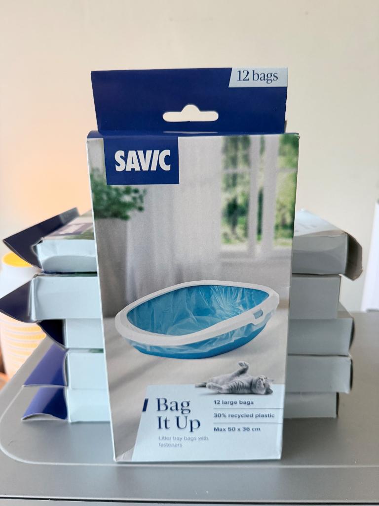 Litter tray bags 72 pcs, Ophalen of Verzenden, Nieuw, Gesloten