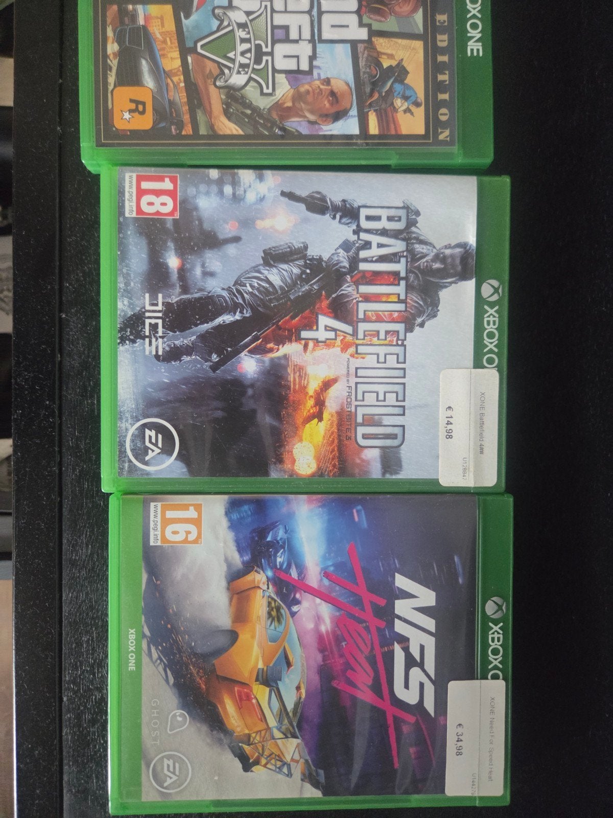 Xbox One/Series X games: FIFA, CoD, GTA, Battlefield, NFS, Online, Gebruikt, Vanaf 18 jaar, Overige genres