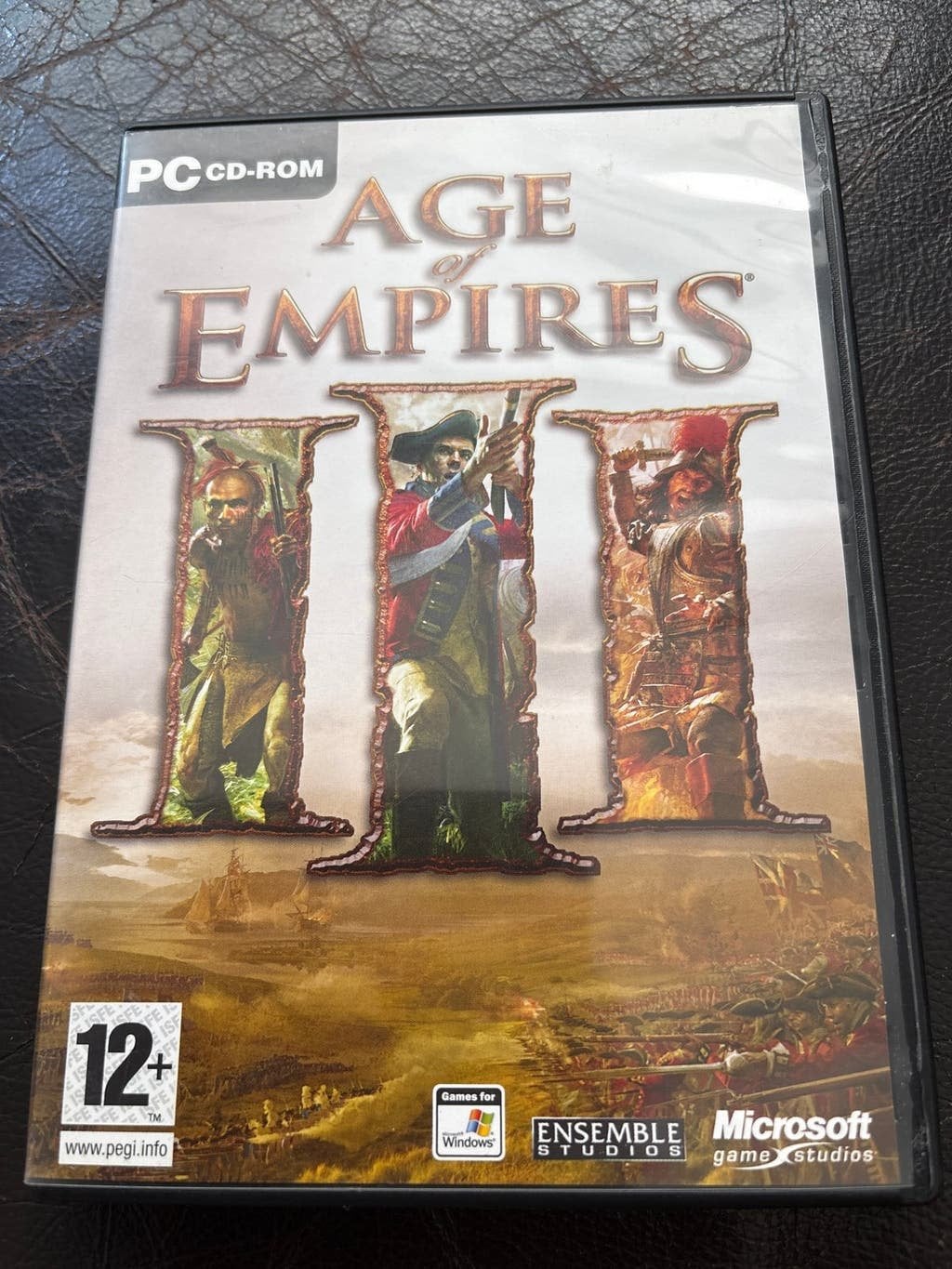 Age of Empires III PC CD-ROM - Strategie Game, Online, Gebruikt, Verzenden, 1 speler