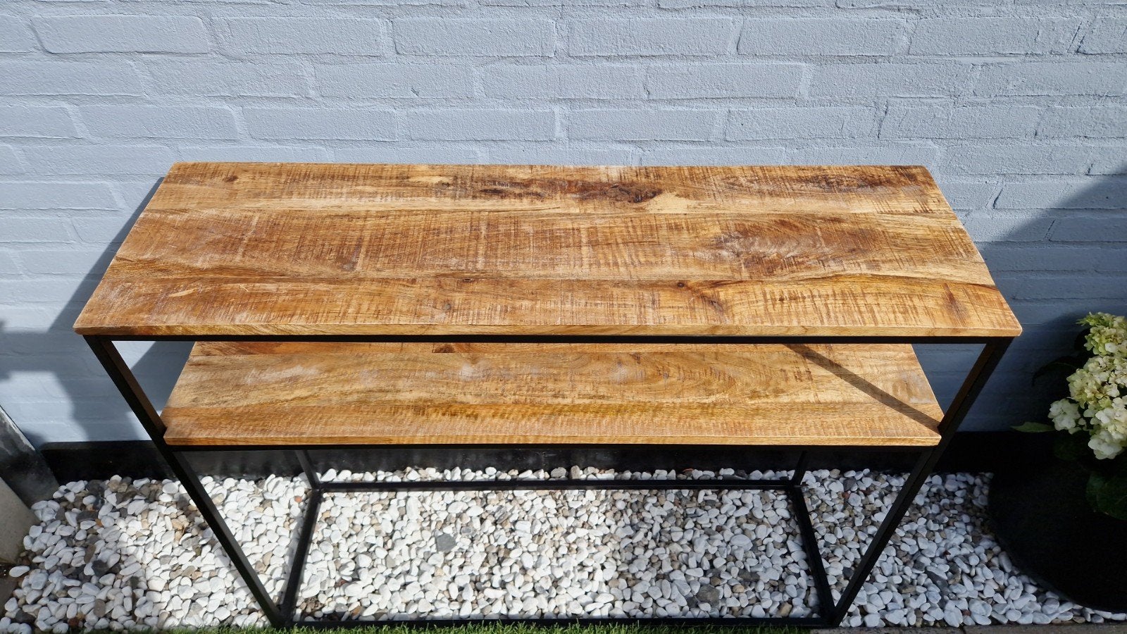 Sidetable, Huis en Inrichting, Tafels | Sidetables, Ophalen, Zo goed als nieuw, 25 tot 50 cm, Rechthoekig