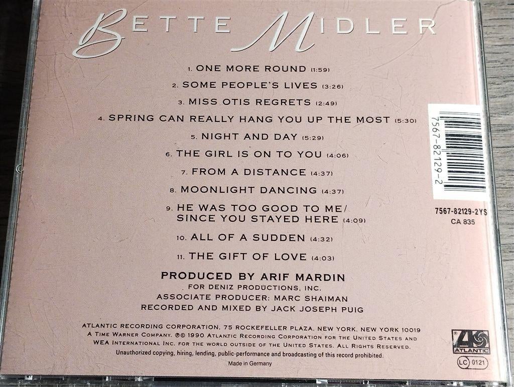 Bette Midler ‎– Some People\'s Lives, Ophalen of Verzenden, Zo goed als nieuw