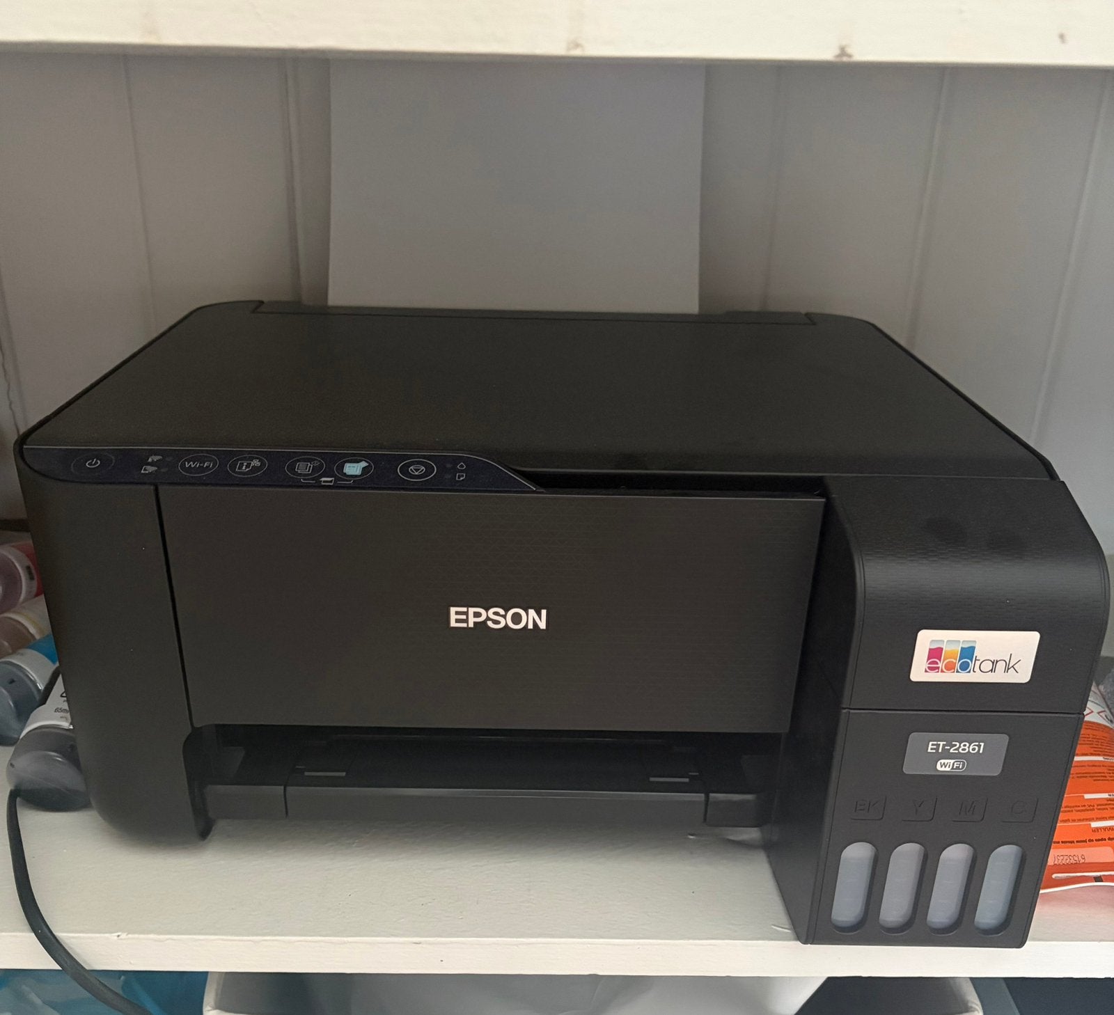 Printer Epson EcoTank ET-2861 (praktisch nieuw 2026!), Computers en Software, Printers, Ophalen, Printer, Scannen, Epson