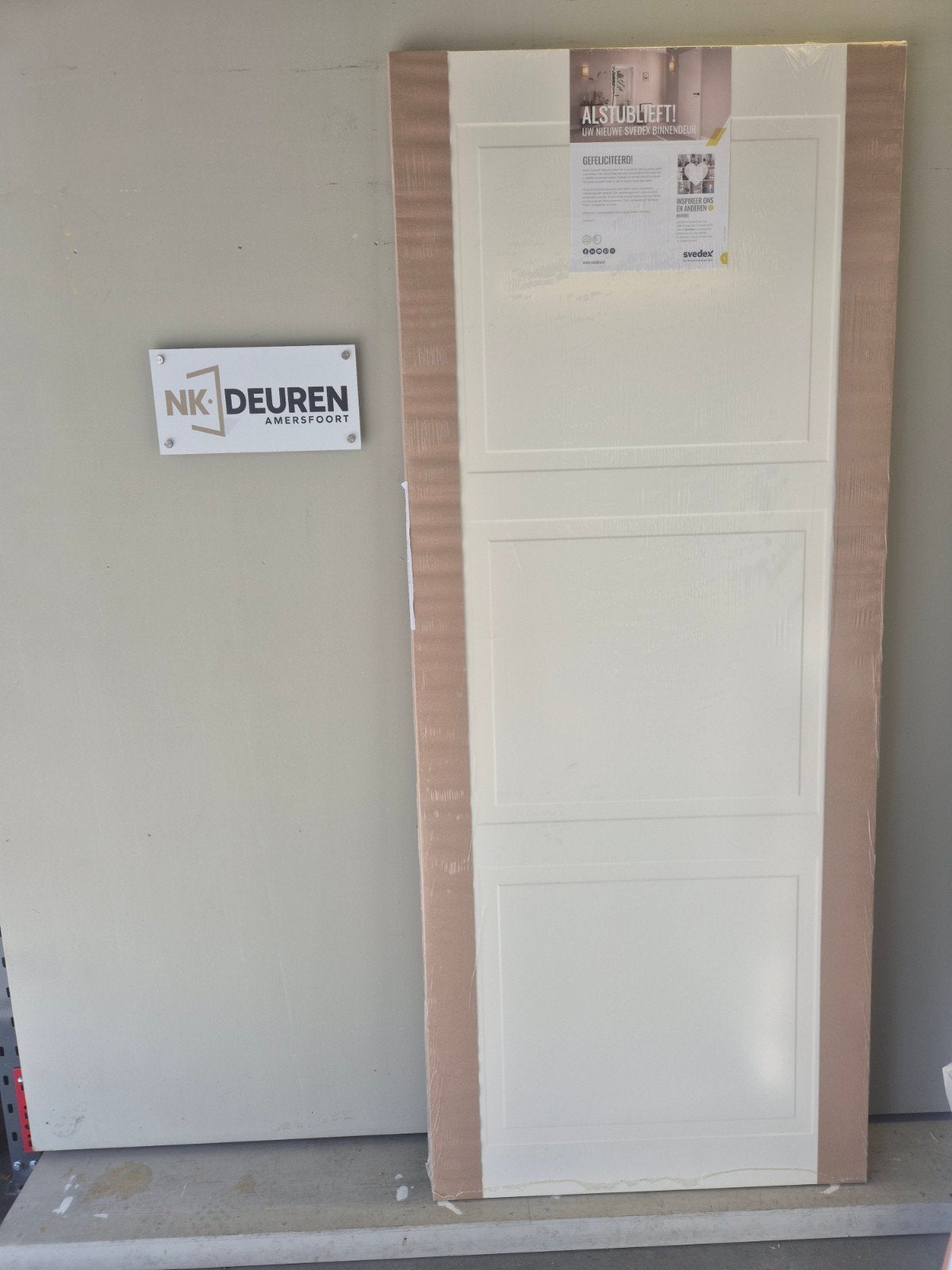 Svedex Cameo CE05 (93x231,5) Opdek Rechts Nieuw (nr70), Ophalen of Verzenden, Nieuw, Binnendeur, 215 cm of meer