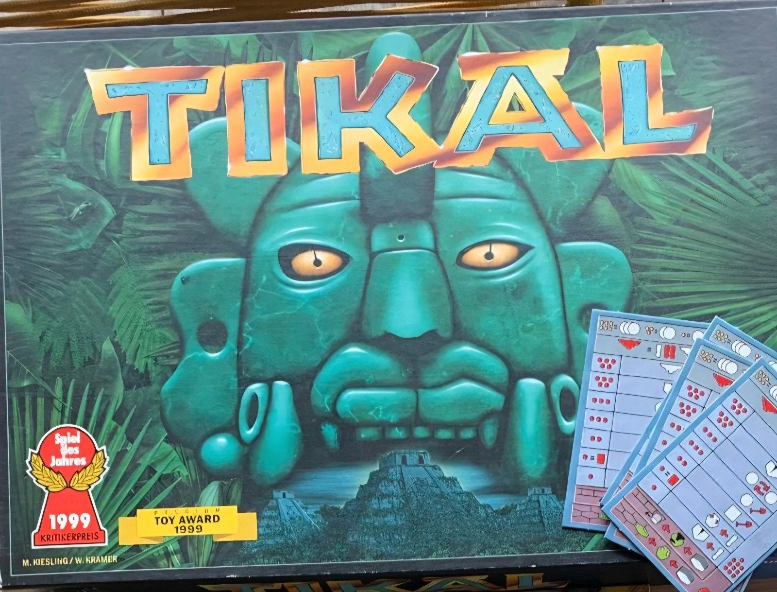 Tikal bordspel - Strategisch avontuur in de jungle, Drie of vier spelers, Ophalen of Verzenden, Zo goed als nieuw, Ravensburger