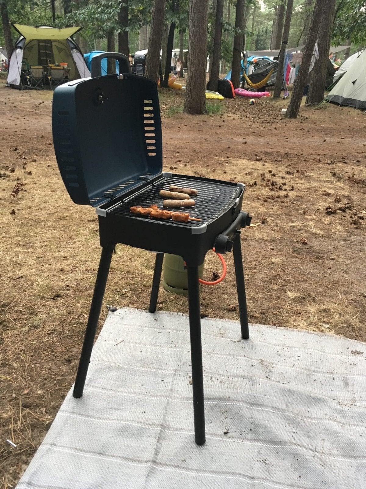 Gas bbq inclusief gasfles, Ophalen, Zo goed als nieuw, Tot en met 2