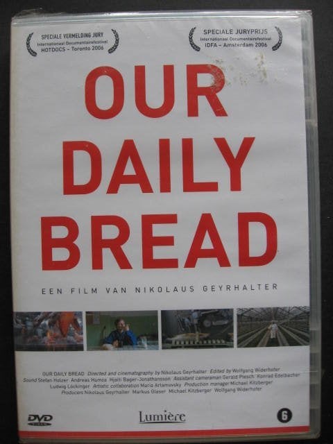 Our daily bread EAN 5425019001469, Cd's en Dvd's, Dvd's | Documentaire en Educatief, Nederlands, Wetenschap of Techniek, Ophalen of Verzenden