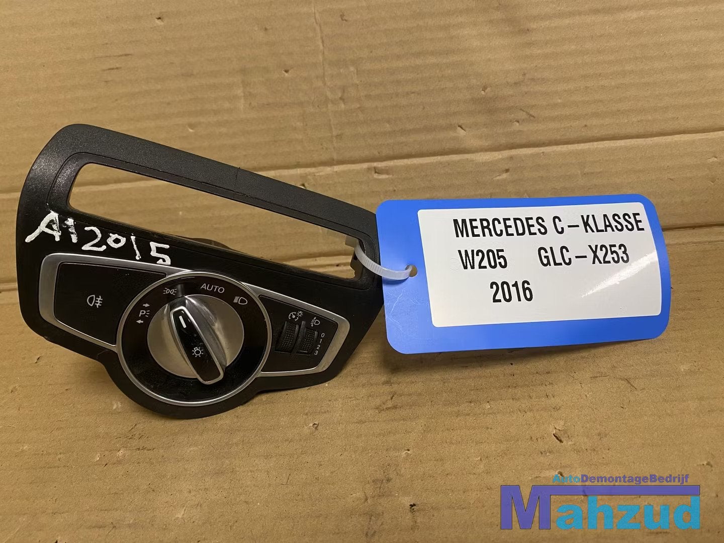 MERCEDES GLC C-klasse Licht schakelaar 2013+, Auto-onderdelen, Dashboard en Schakelaars, Gebruikt, Mercedes-Benz AG, Mercedes-Benz