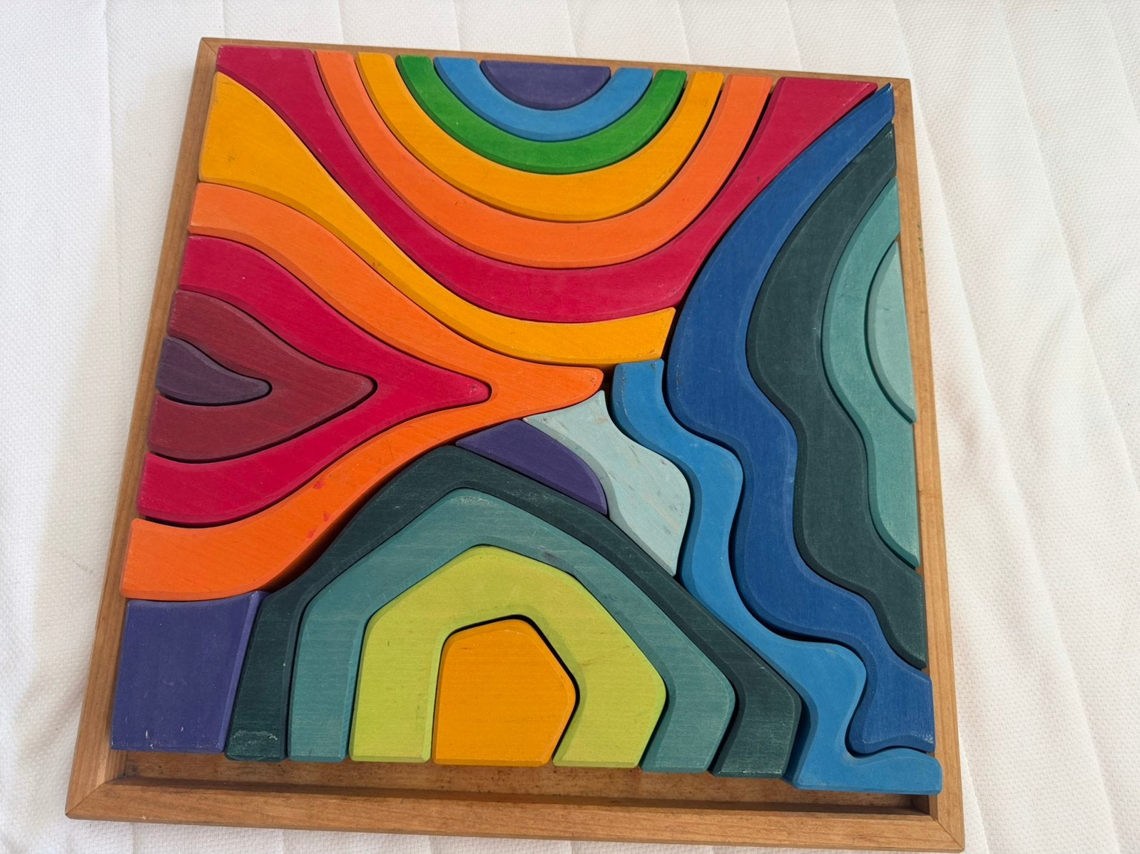 Grimms grote elementen puzzel/bouwblokken, Ophalen, Gebruikt, Overige typen