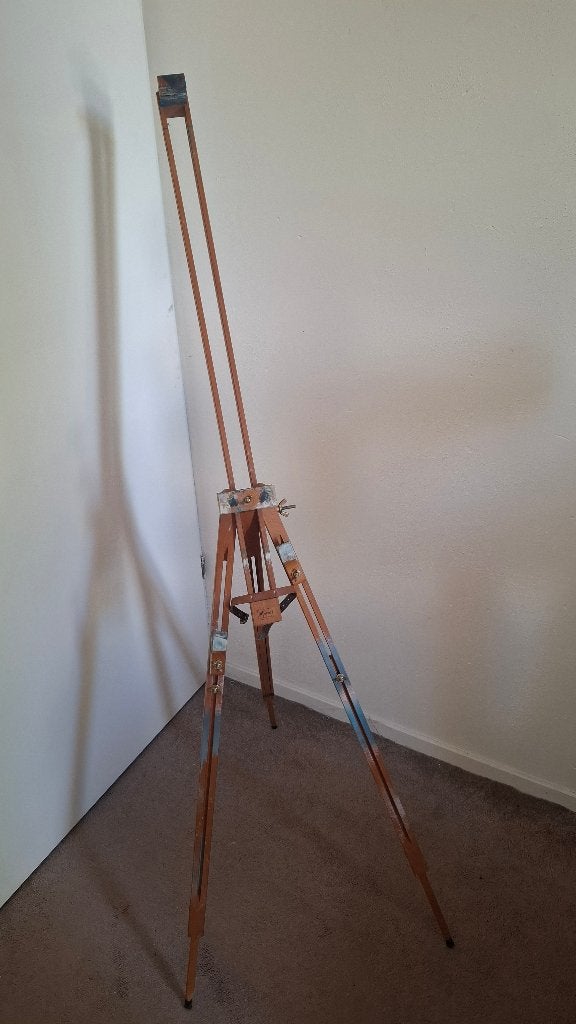 Houten schildersezel, inklapbaar, Ophalen, Gebruikt, Ezel