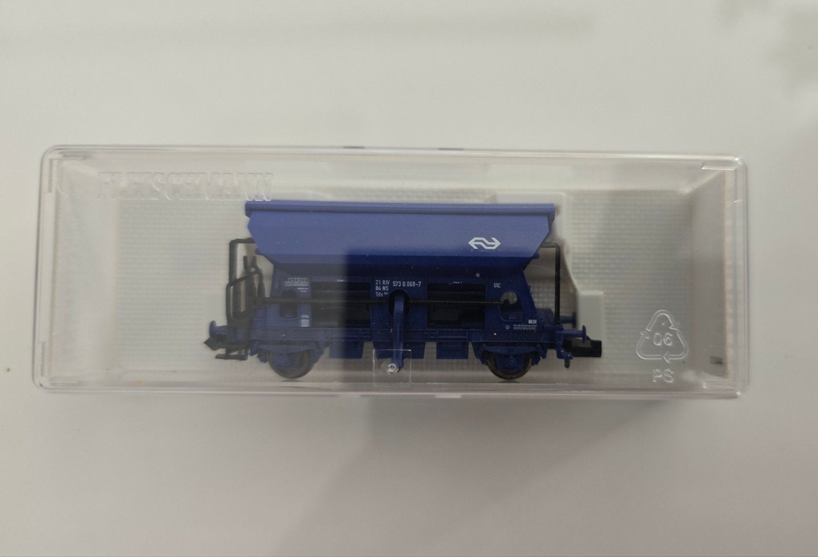 Fleischmann 938515NL K NS onderlosser 1x 21 84NS 573 0 068-7, Gebruikt, Gelijkstroom, Fleischmann, Analoog