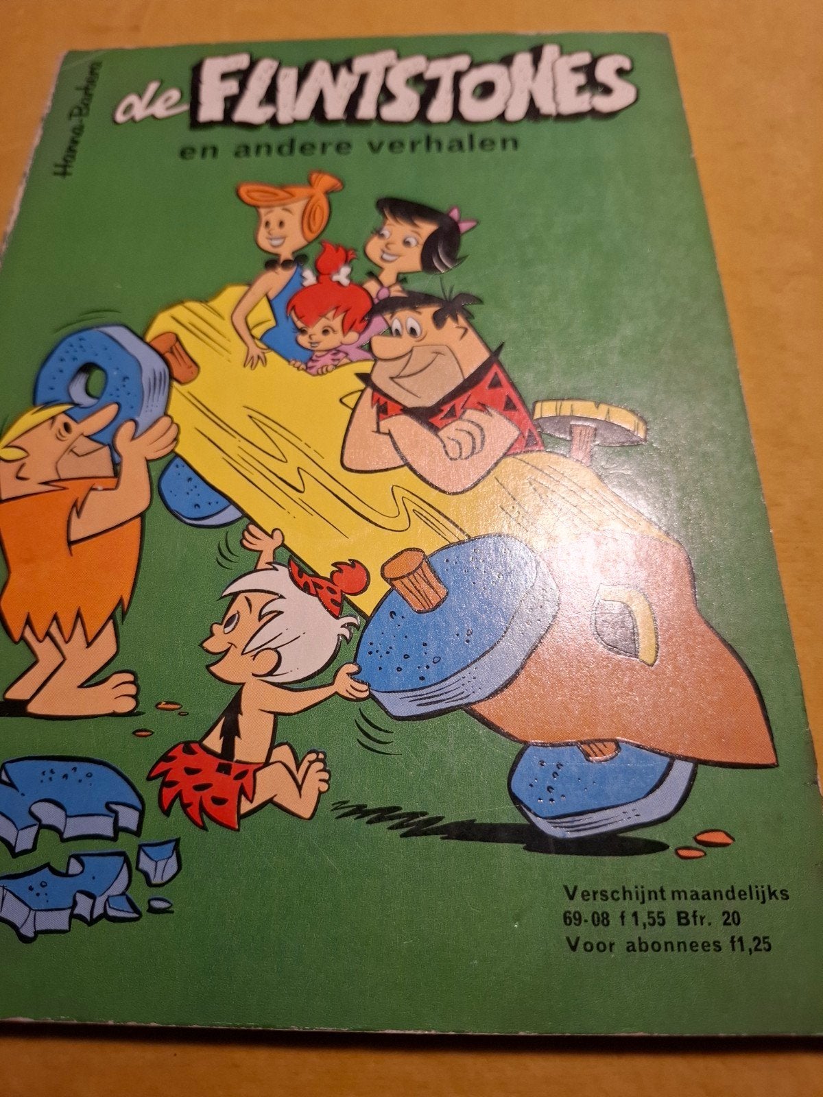 De Flintstones en andere verhalen - Stripboek, Eén stripboek, Ophalen of Verzenden, Gelezen, Hanna-Barbera