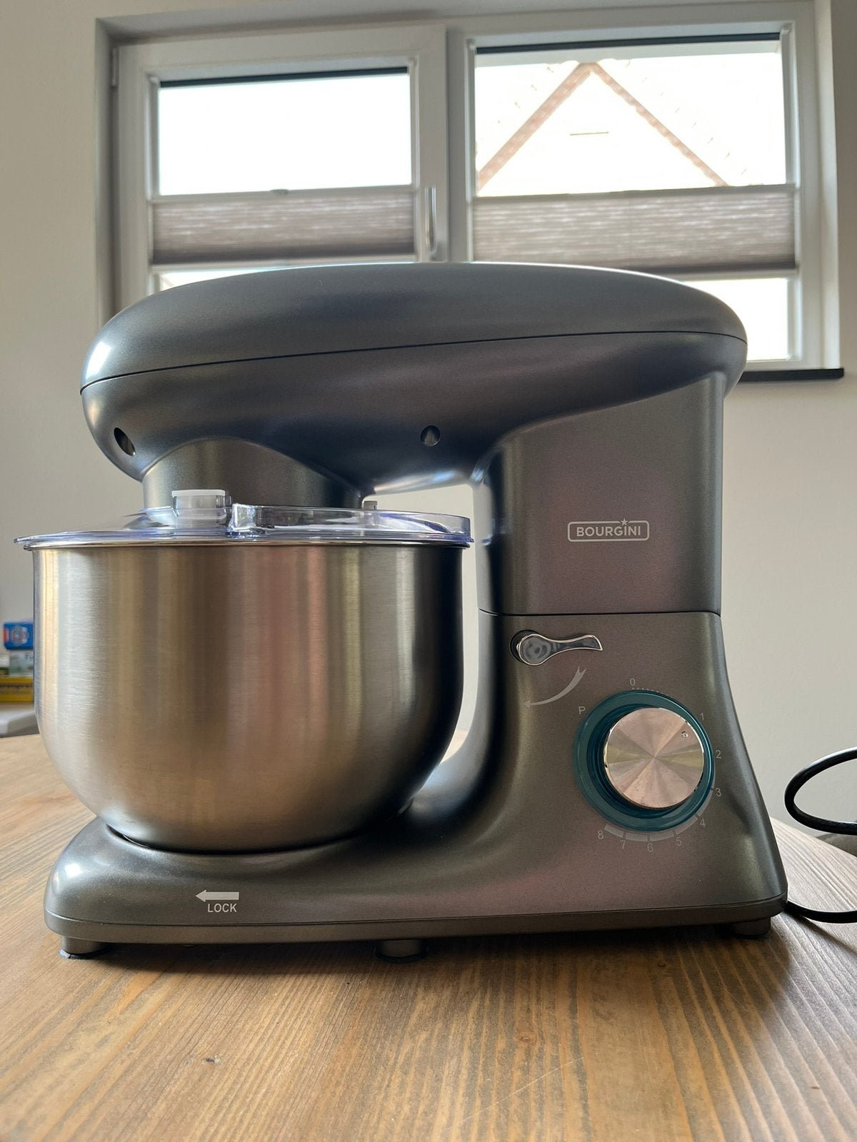 Bourgini Kitchen Chef Plus, 4 liter of meer, Ophalen, Zo goed als nieuw, 3 snelheden of meer
