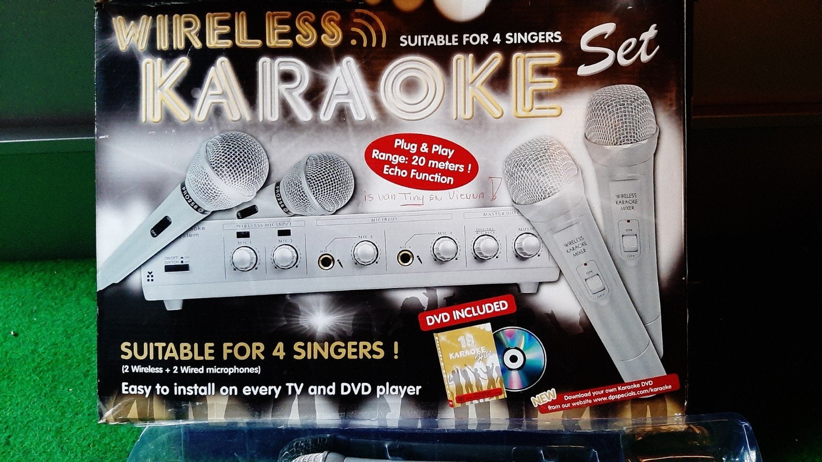 karaoke set, Ophalen, Zo goed als nieuw