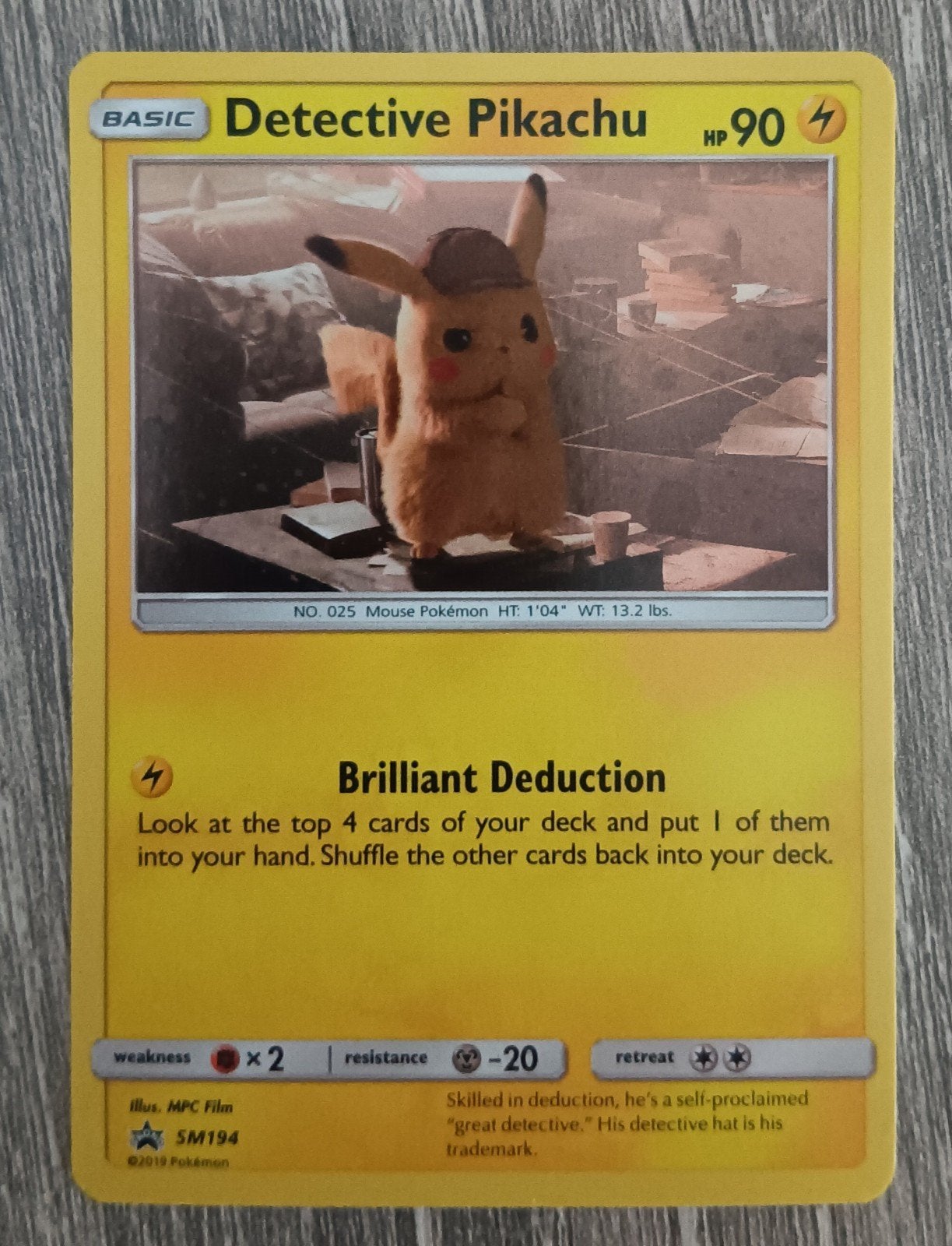 Detective Pikachu promo Sun&Moon, Hobby en Vrije tijd, Verzamelkaartspellen | Pokémon, Ophalen of Verzenden, Zo goed als nieuw
