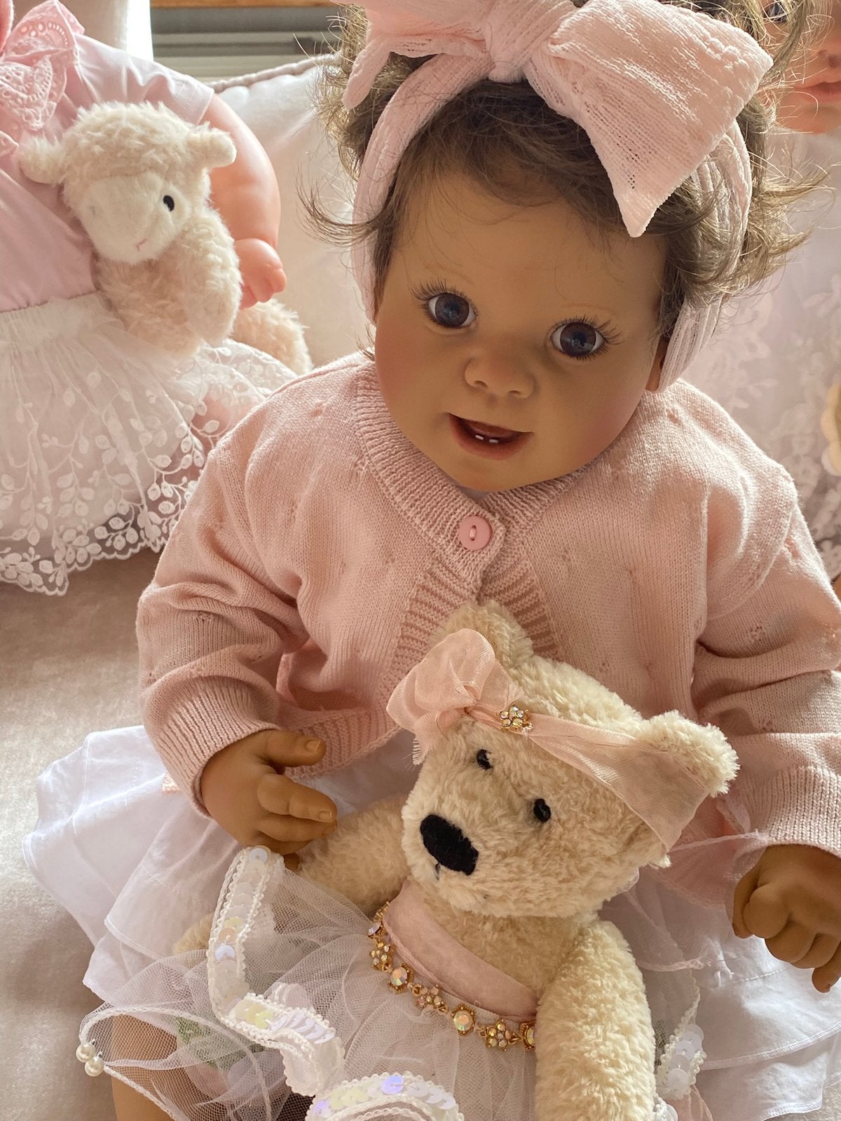 Reborn peuter 🎀, Verzenden, Zo goed als nieuw, Pop