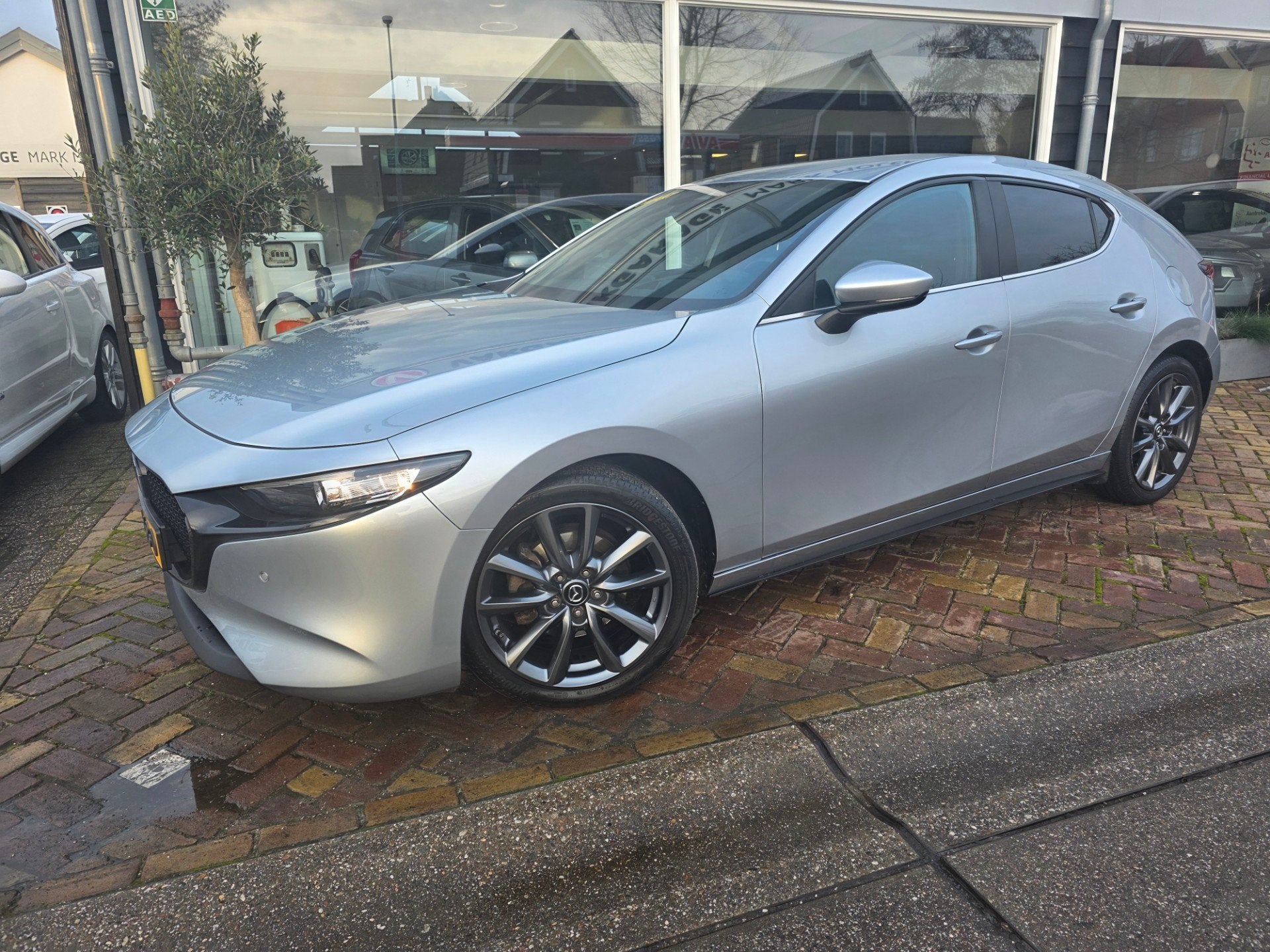 Mazda 3 2.0 e-SkyActiv-G M Hybrid 122 Luxury,mooie uitstrali, Auto's, 1998 cc, 15 km/l, Gebruikt, Euro 6