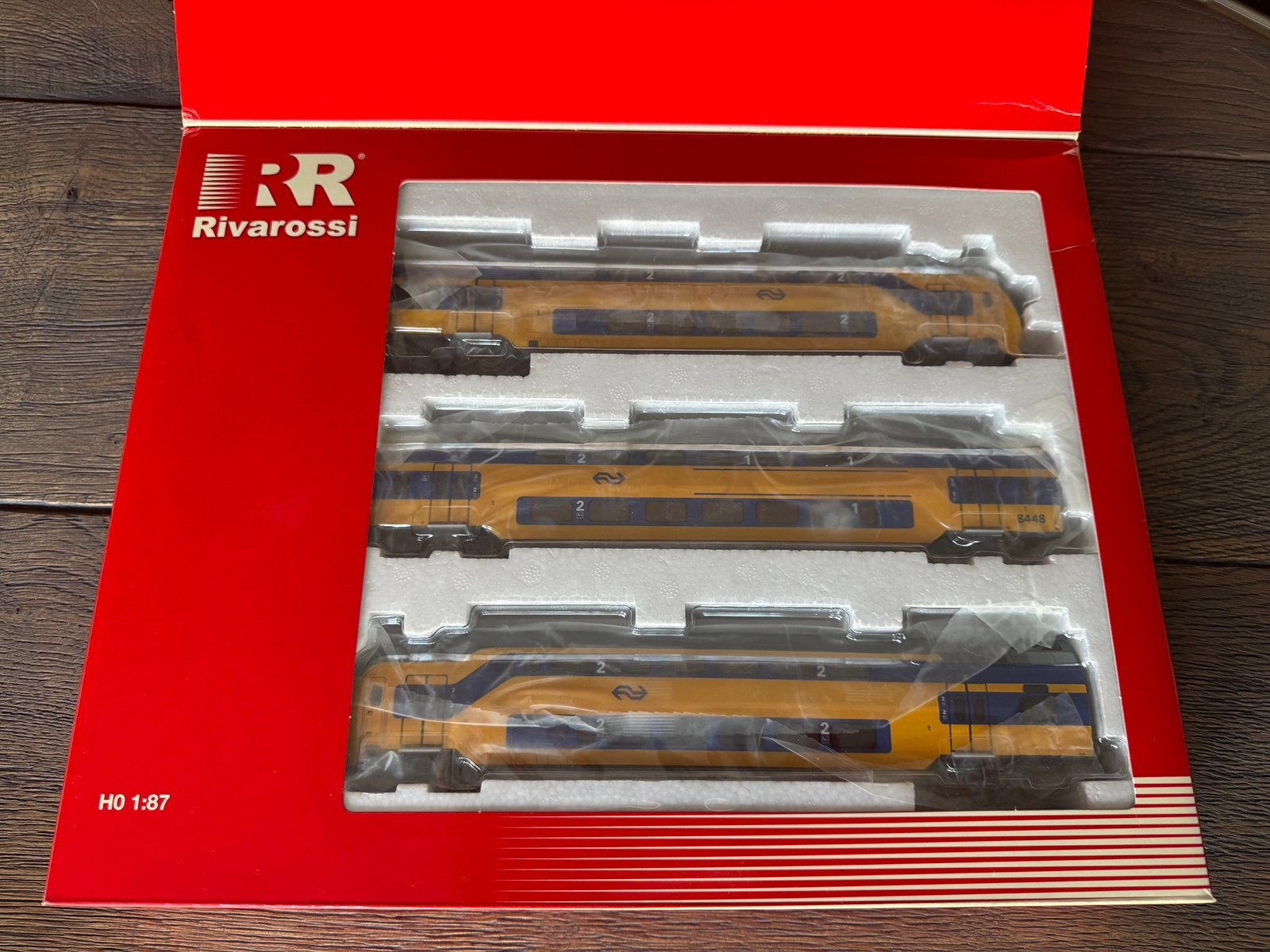 Rivarossi HR2052 3-delige IRM NS, Overige merken, Treinset, Gelijkstroom, Ophalen of Verzenden