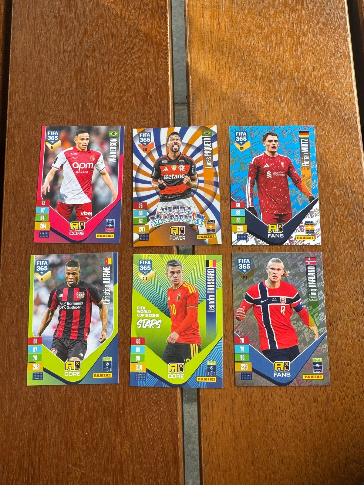 Panini FIFA 365 voetbalplaatjes - Diverse spelers, Verzamelen, Verzenden, Zo goed als nieuw, Buitenlandse clubs, Spelerskaart