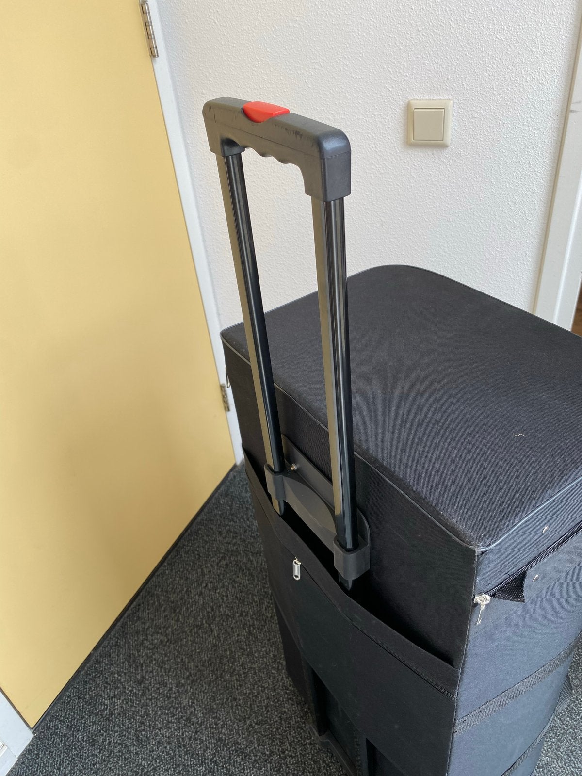 Transporttas trolley voor 4x3 pop-up beurswand - wielen, Wieltjes, Overige materialen, Gebruikt, Ophalen of Verzenden