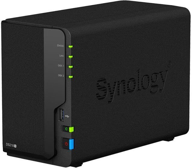Synology DS218+ NAS  6gb Ram, Computers en Software, NAS, Ophalen, Zo goed als nieuw