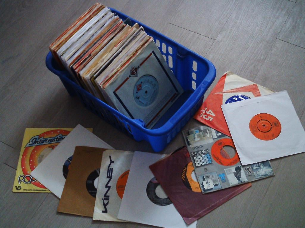 100 stuks - partij vinyl singels - jukebox -   10mei, 7 inch, Single, Ophalen of Verzenden, Zo goed als nieuw