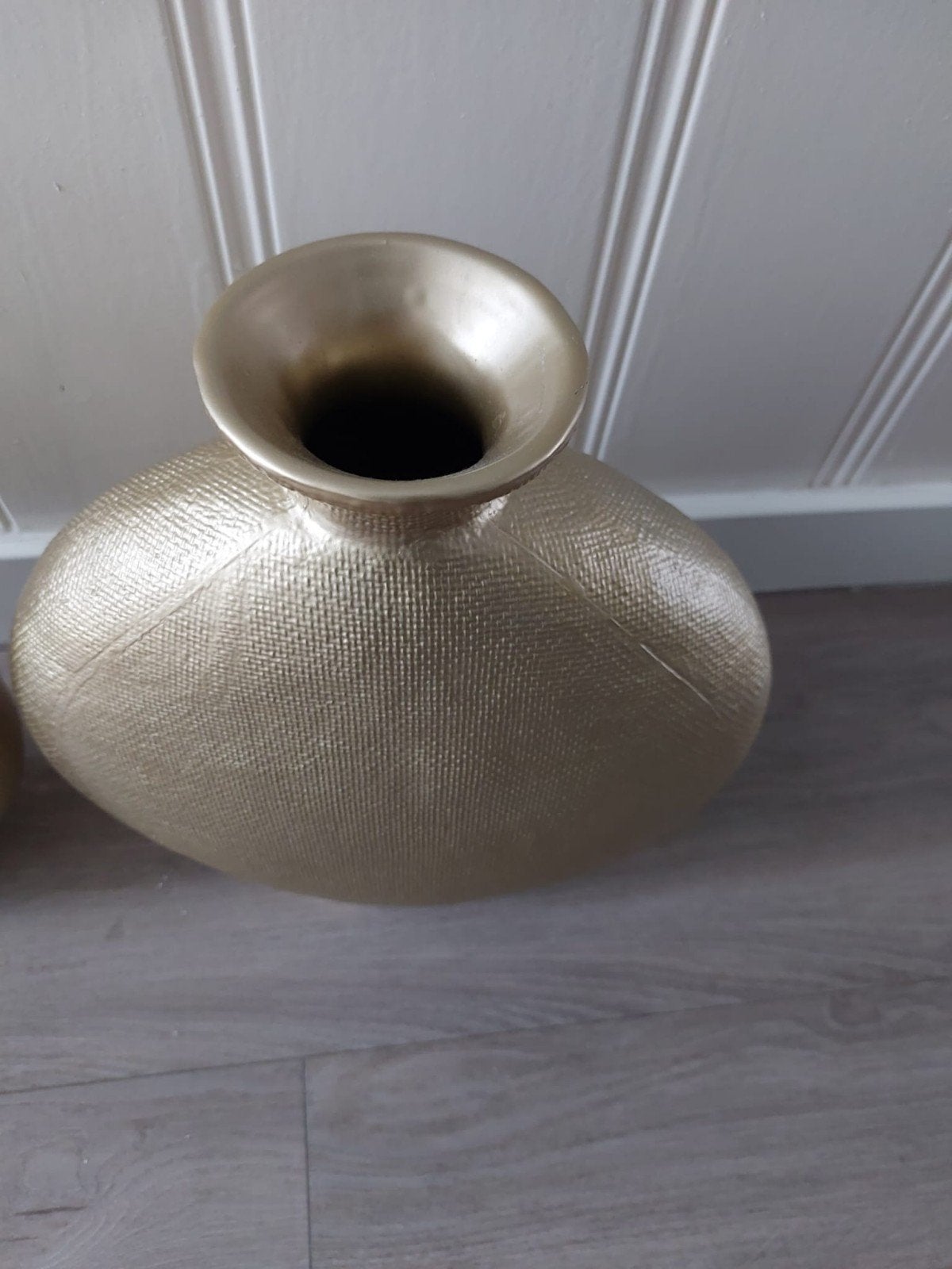 Set van 2 gouden decoratieve vazen, Ophalen