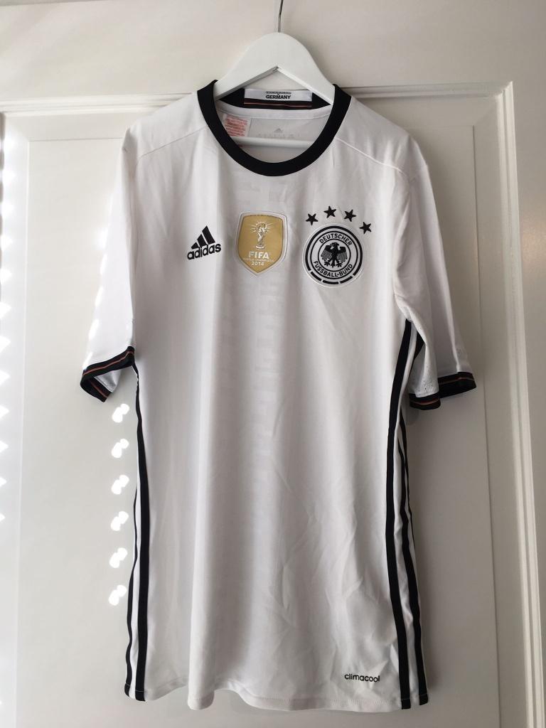 #176-013 Voetbalshirt Duitsland te koop! Maat 176, Sport en Fitness, Voetbal, Zo goed als nieuw, Shirt, Maat XS of kleiner, Verzenden
