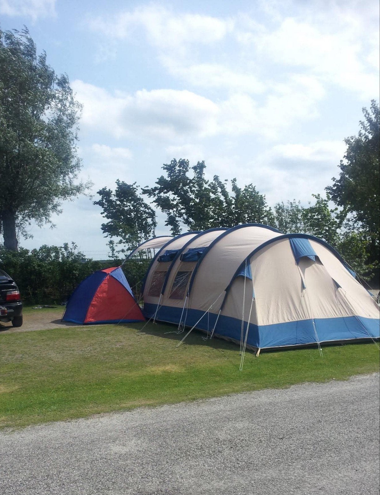Grote koepeltent Michigan 4 van De Vrijbuiter, Ophalen