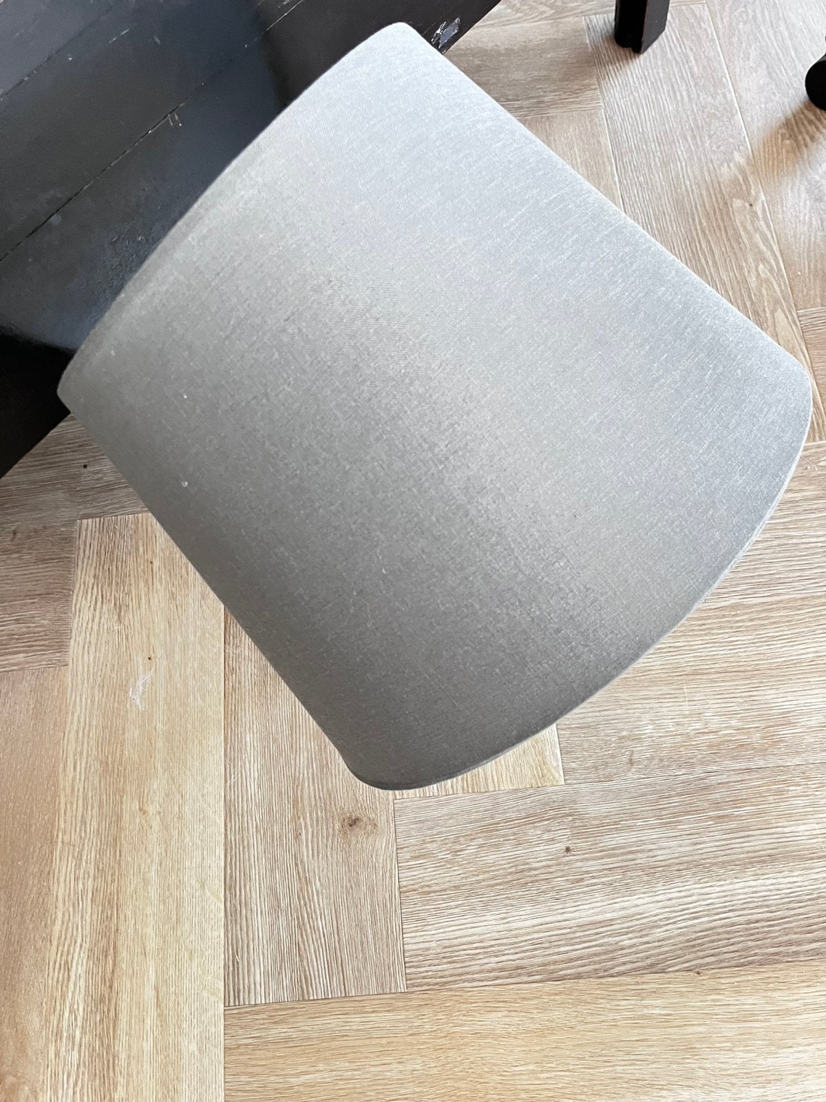 Grijze lampenkap voor hanglamp of staande lamp, Huis en Inrichting, Lampen | Lampenkappen, Rond, Zo goed als nieuw, Textiel, Grijs