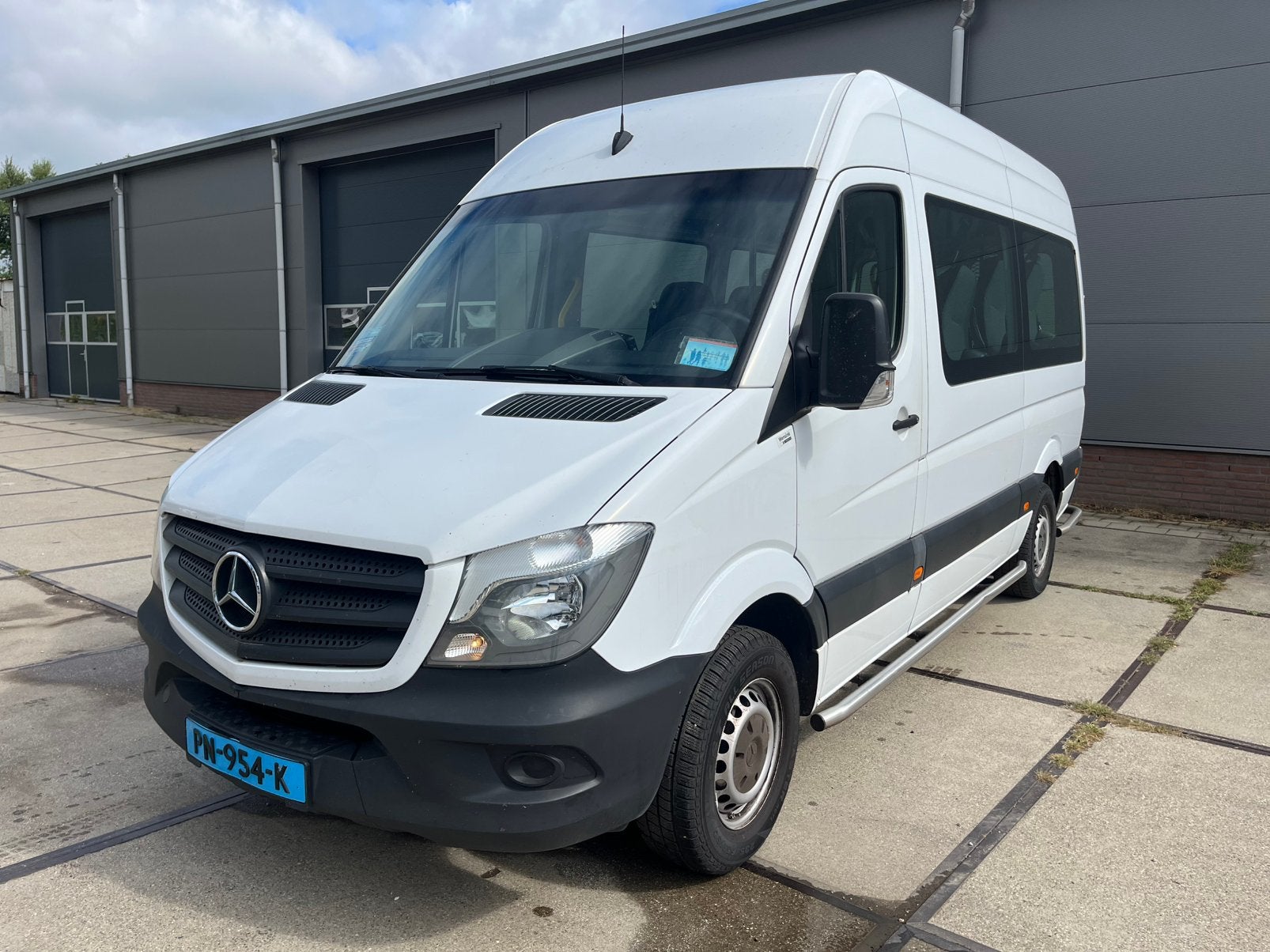 Mercedes-Benz Sprinter rolstoelbus AUT 2017 9 persoons, Automaat, Achterwielaandrijving, 2000 kg, Wit