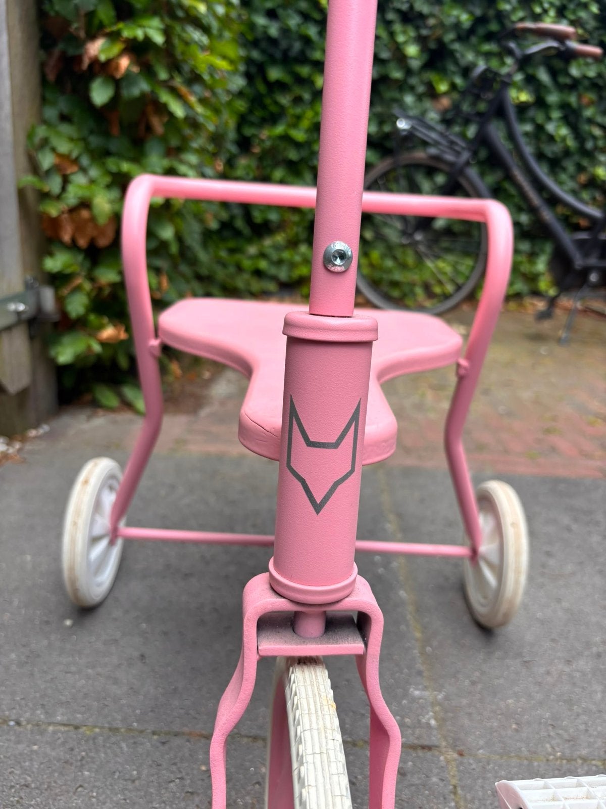Roze driewieler voor kinderen foxrider, Ophalen, Gebruikt, Trapvoertuig