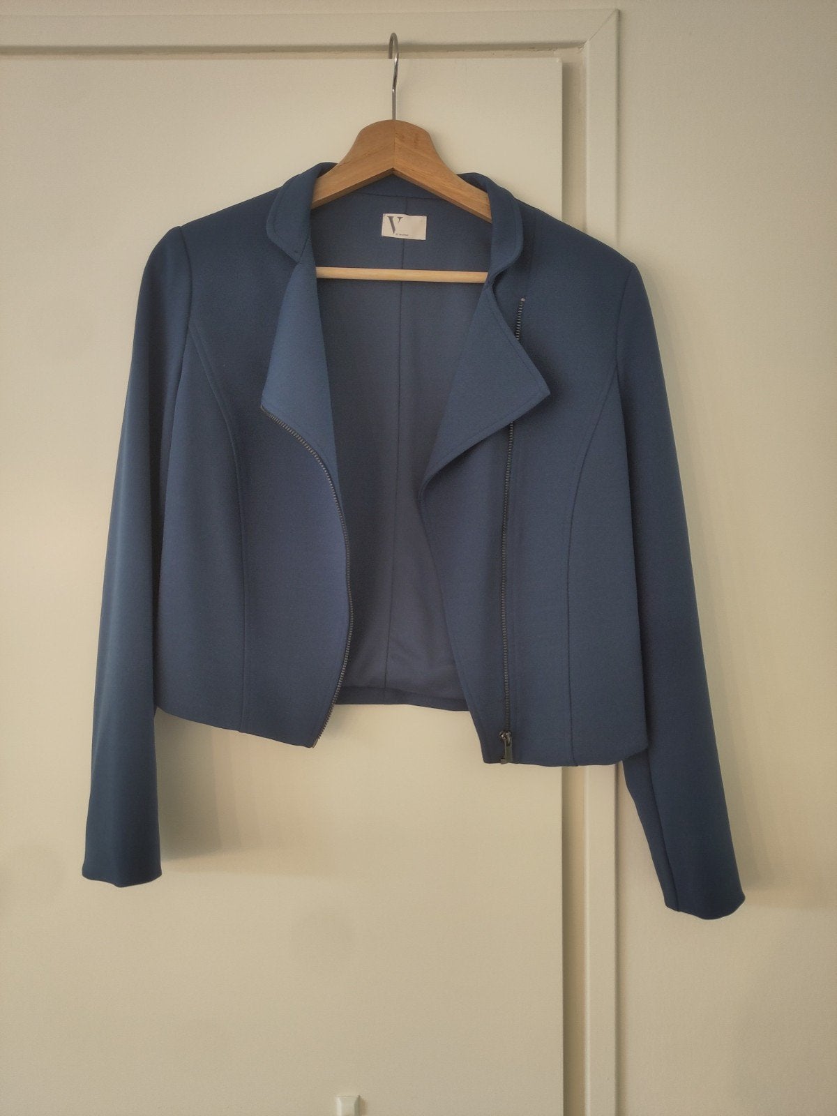 Vera Mont blazer, maar 36, Kleding | Dames, Ophalen, Zo goed als nieuw, Maat 36 (S), Blauw
