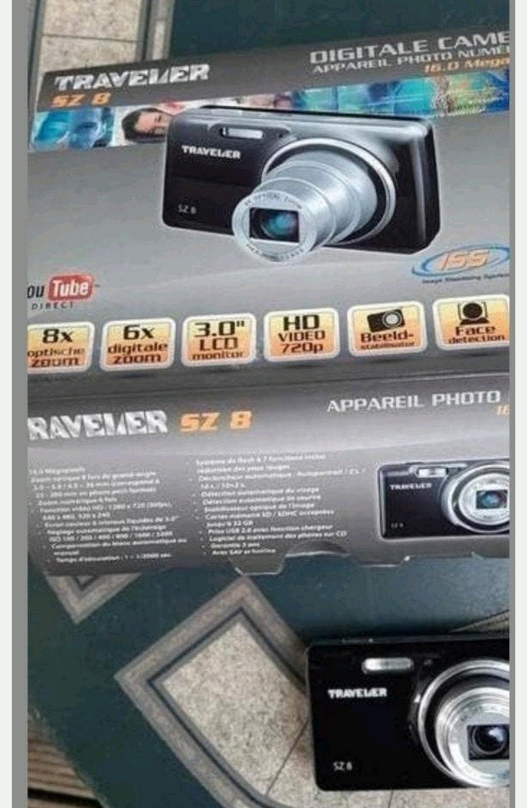 Digitale fotocamera 16 mega pixels
Perfekte werkende staat
V, Ophalen of Verzenden, Overige Merken