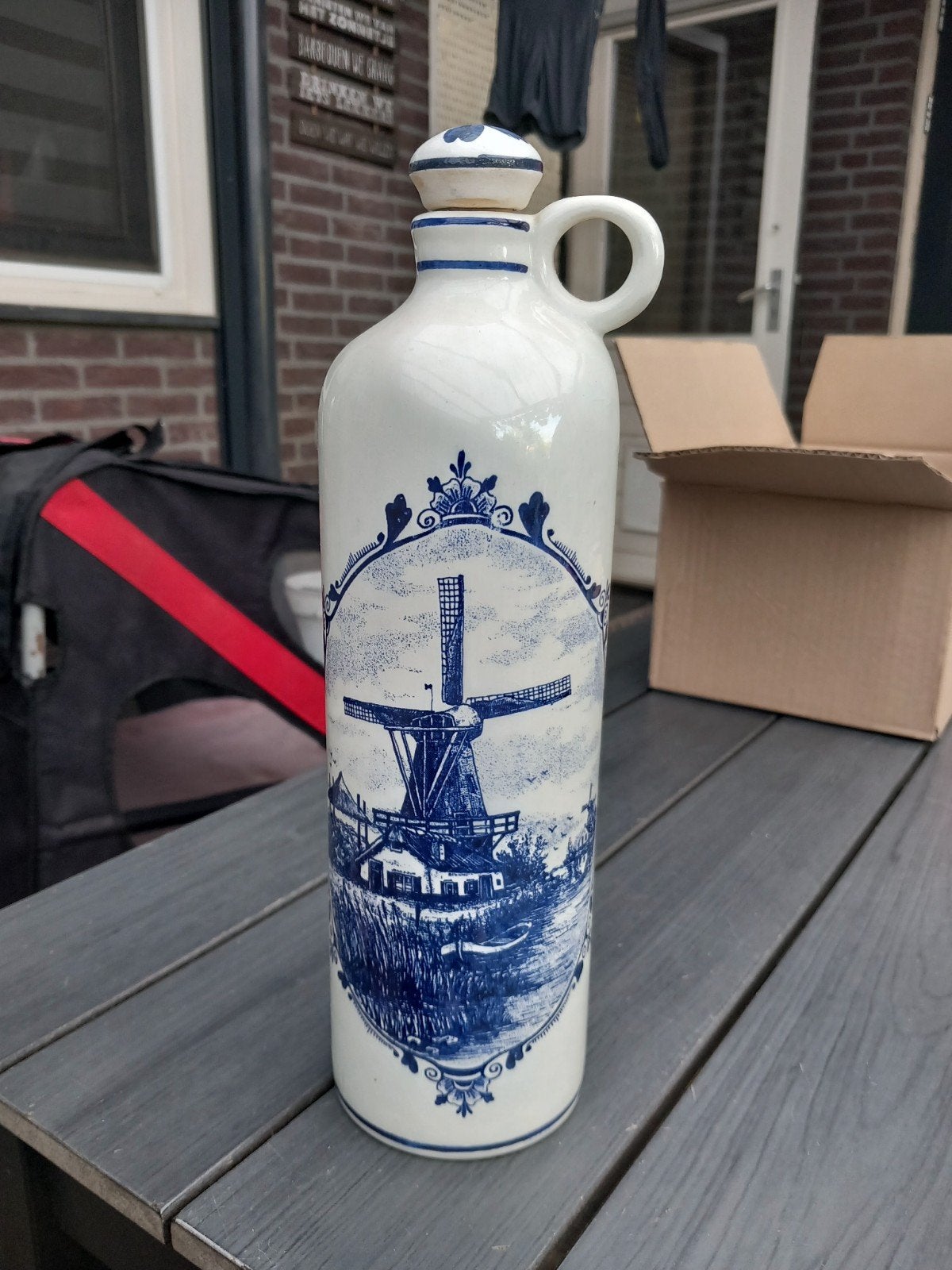 Delfts Blauw karaf, Ophalen of Verzenden