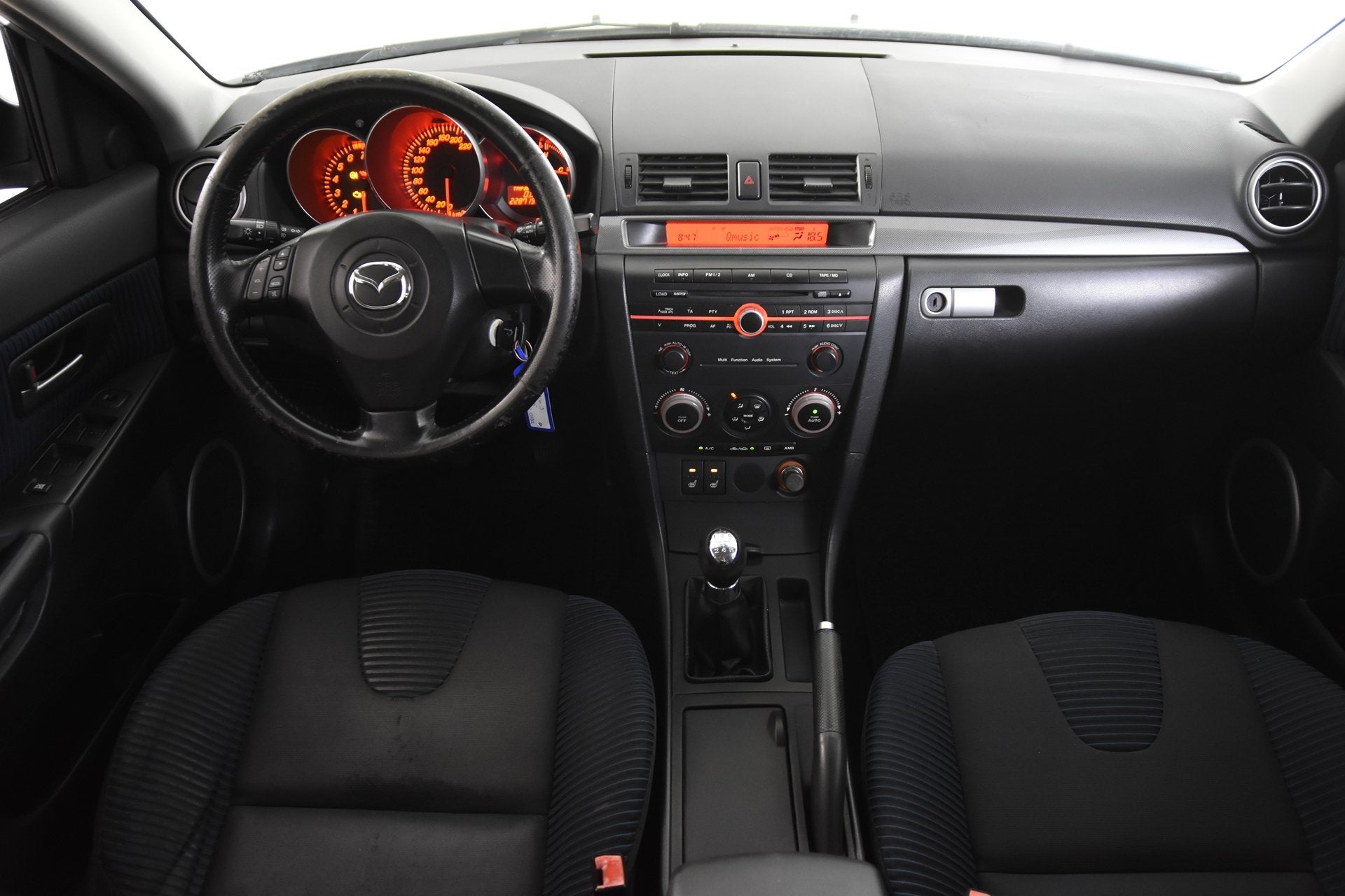 Mazda 3 2.0 S-VT Executive *Meeneemprijs* (bj 2005), Auto's, Stof, Gebruikt, Zwart, 4 cilinders