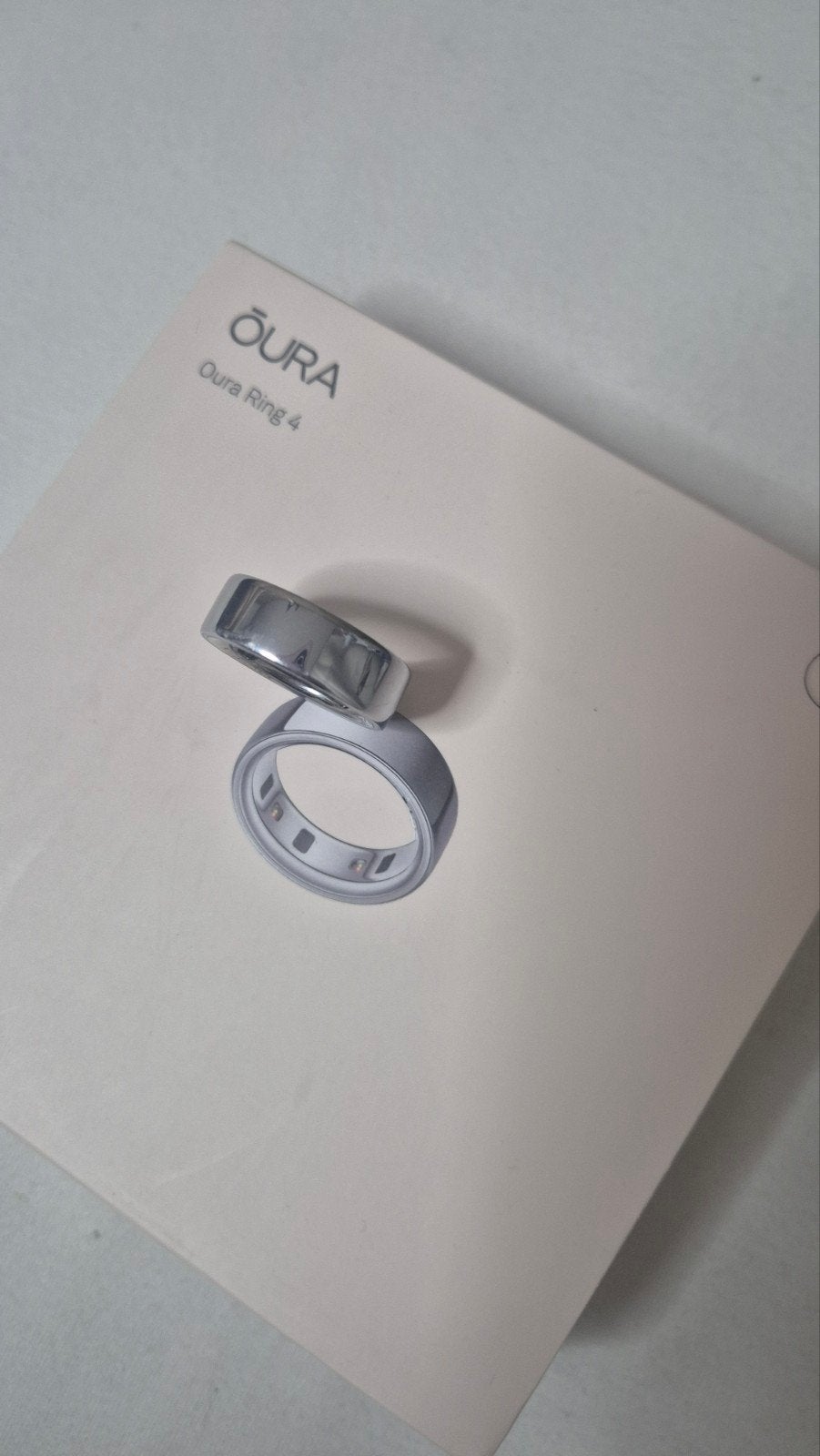 Oura ring maat 9 zilver, Ophalen of Verzenden, Zo goed als nieuw
