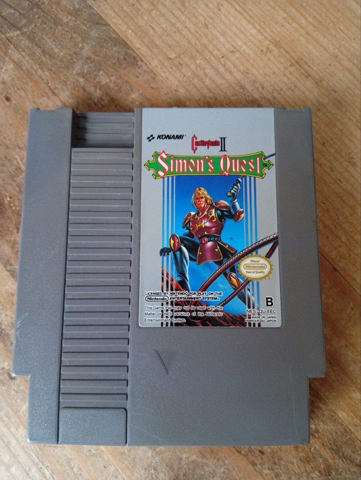 Castlevania II Simon’s Quest NES PAL-B EEC – origineel, Avontuur en Actie, 1 speler, Ophalen of Verzenden, Zo goed als nieuw