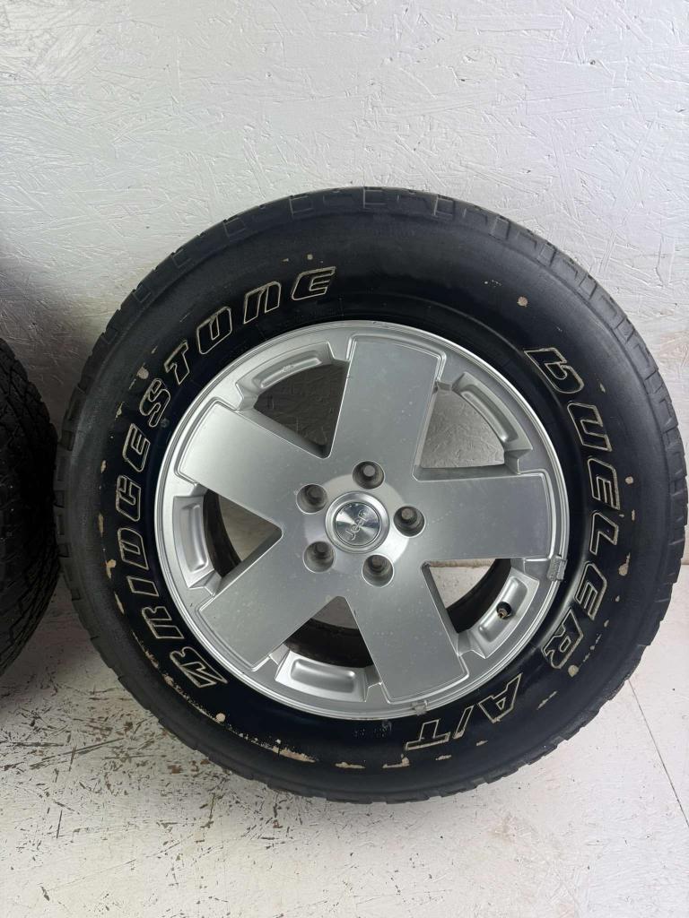 Originele Jeep Wrangler velgen 18" 5x127 zomerset 7mm!, Niet ingevuld, 18 inch, Gebruikt, 255 mm