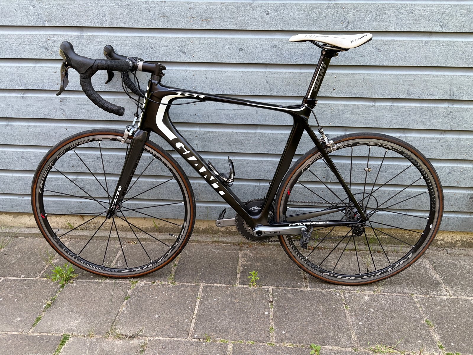 Nette full carbon Giant TCR Advanced + Ultegra + Fulcrum, Ophalen, 28 inch, Carbon, Giant
