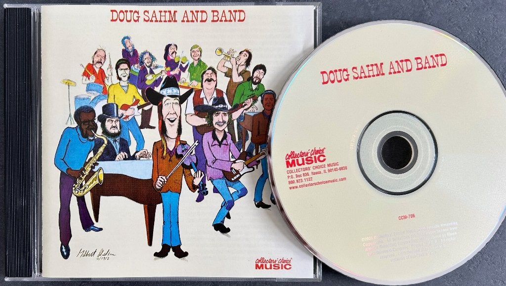 DOUG SAHM - Doug Sahm and band ( CD ), Cd's en Dvd's, Cd's | Rock, Zo goed als nieuw, Classic Rock, Digipak, Ophalen of Verzenden