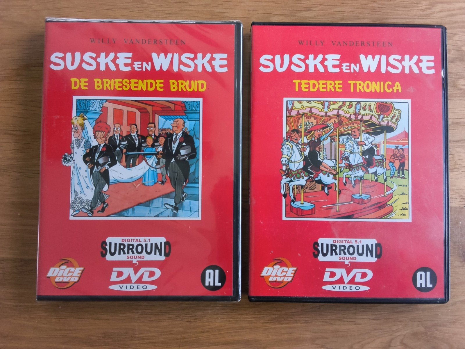 Suske en Wiske DVD'S ☆NIEUW☆, Alle leeftijden, Zo goed als nieuw, Film, Ophalen of Verzenden