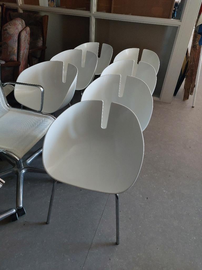 7 Fjord Moroso ( Patricia Urquiola ) design stoelen( 500959), Ophalen of Verzenden, Zo goed als nieuw