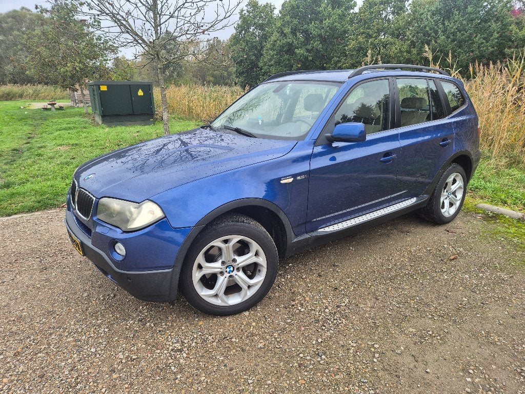 BMW X3 2.0 I 2007 Blauw, 1995 cc, Beige, 4 cilinders, Blauw