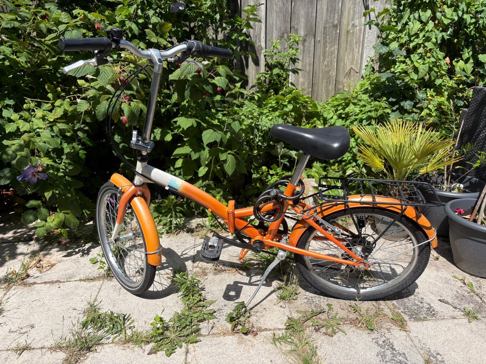 Vouwfiets, Fietsen en Brommers, Fietsen | Vouwfietsen, Ophalen, Zo goed als nieuw, Minder dan 14 inch