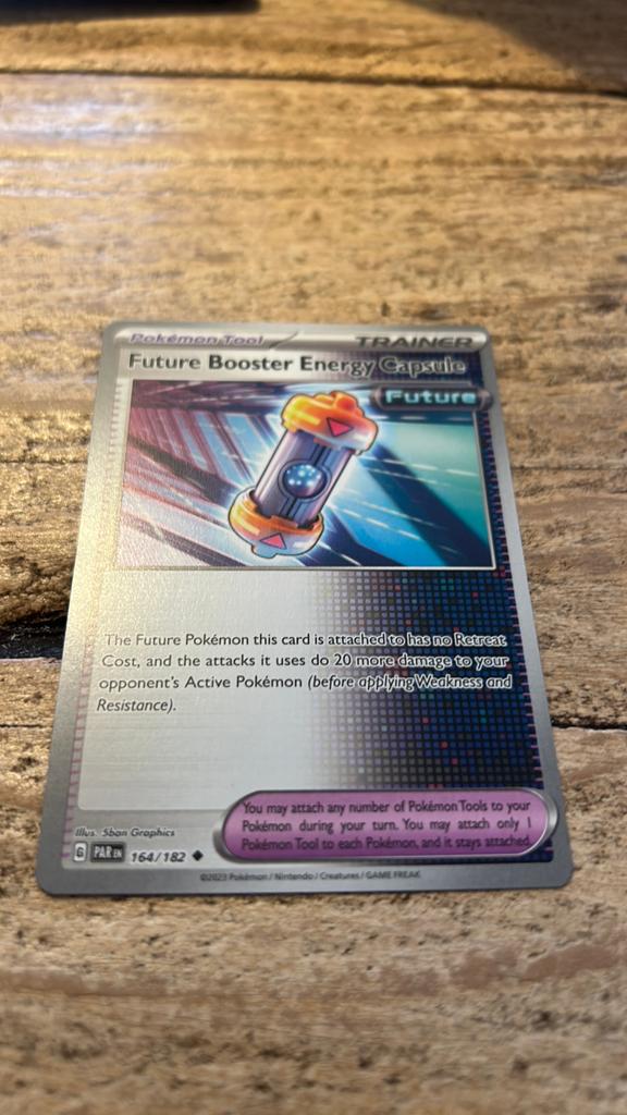 Future booster engery capsule pokemon kaart, Ophalen of Verzenden, Zo goed als nieuw, Booster