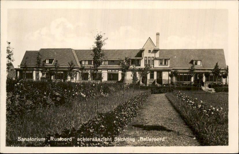 Beilen - Sanatorium Rustoord Stichting Balleroord, Ophalen of Verzenden, 1920 tot 1940, Gelopen, Drenthe